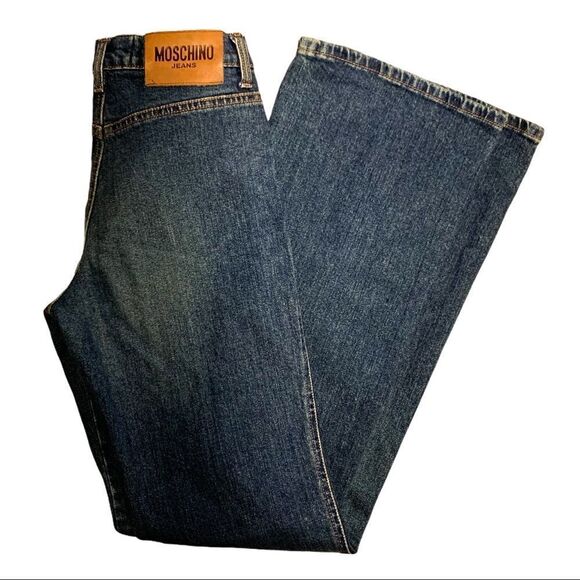 Vintage 1990 Moschino Donna flare leg - Picture 3 of 4